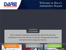 Tablet Screenshot of dareauto.com